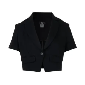 1-Button Cropped Jacket