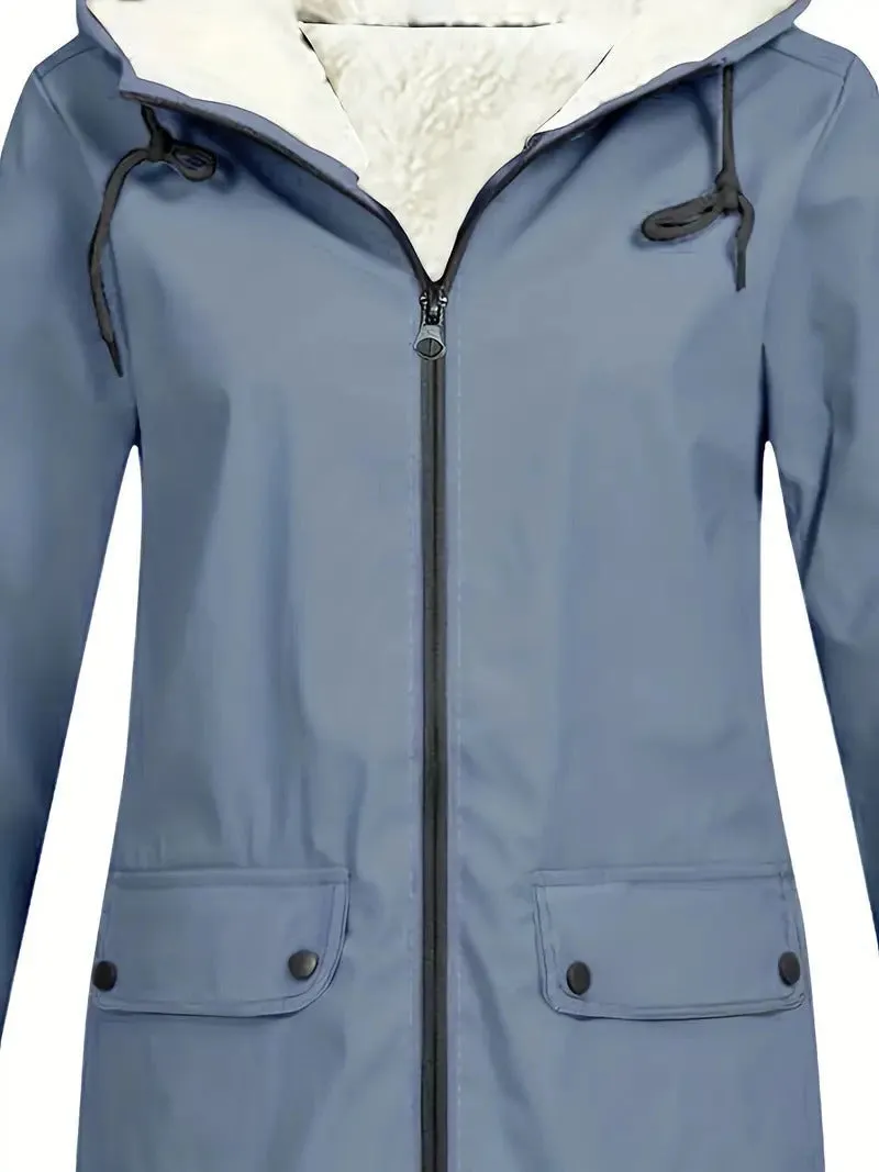 AMELIA | Soft Fleece Zip Hoodie