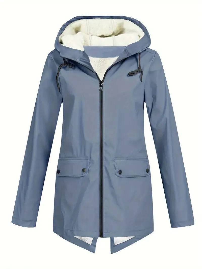 AMELIA | Soft Fleece Zip Hoodie