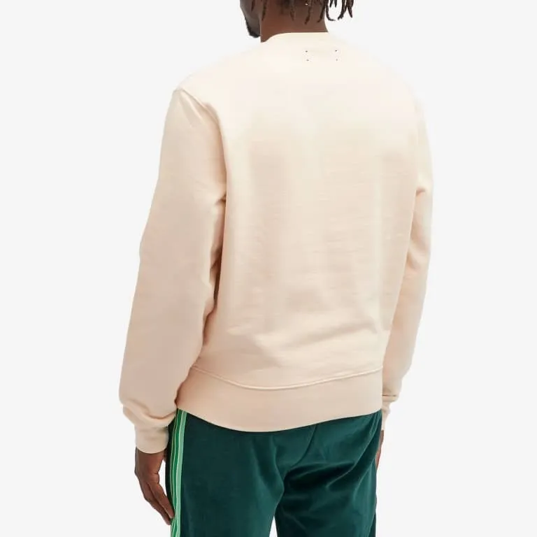Amiri Core Logo Crew Sweatshirt, beige