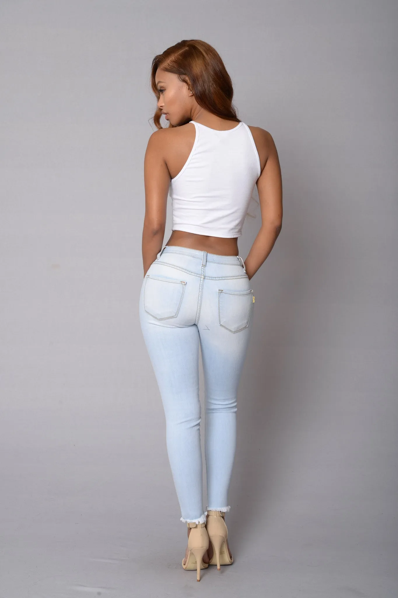 Bad Gal Jeans - Light Wash