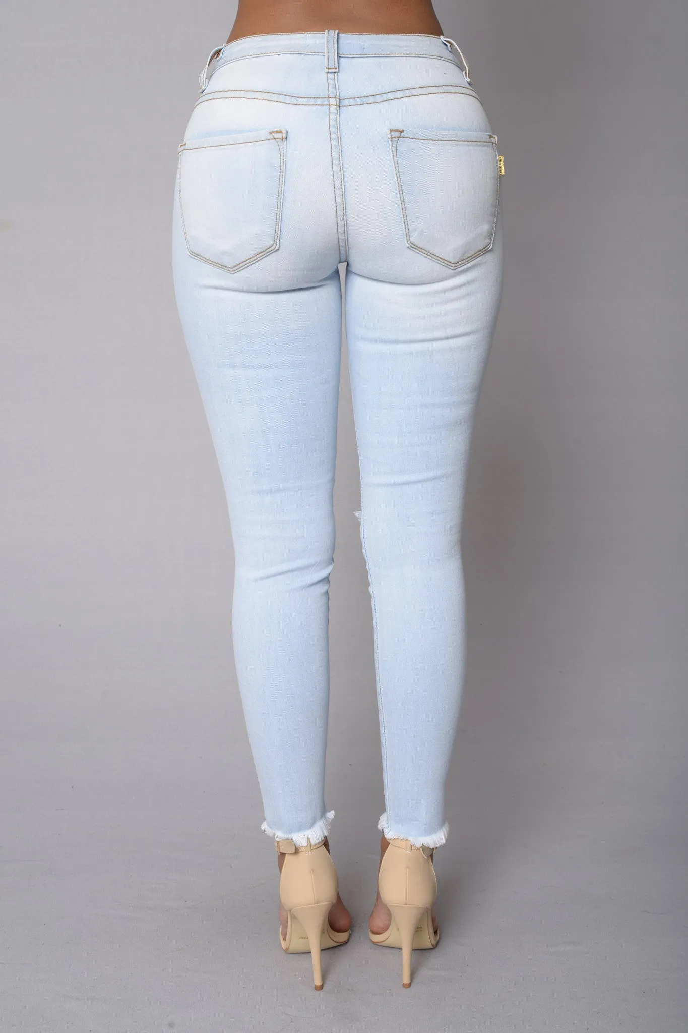 Bad Gal Jeans - Light Wash