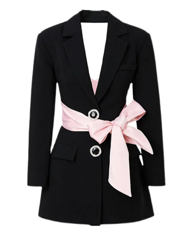 Blazer - Dames - Elegante Blazer van Hoogwaardige Stof met Getailleerde Pasvorm en Tijdloos Design