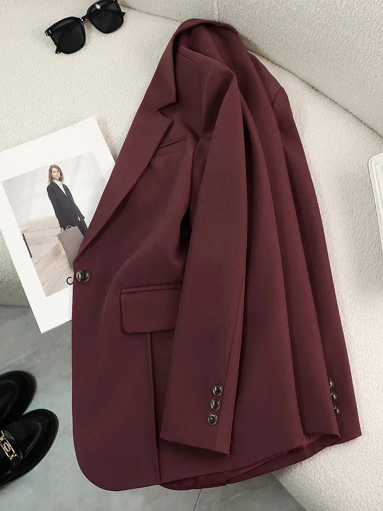 Blazer - Dames - Elegante DEBORA Blazer van Katoen met Slim Fit en Moderne Stijl