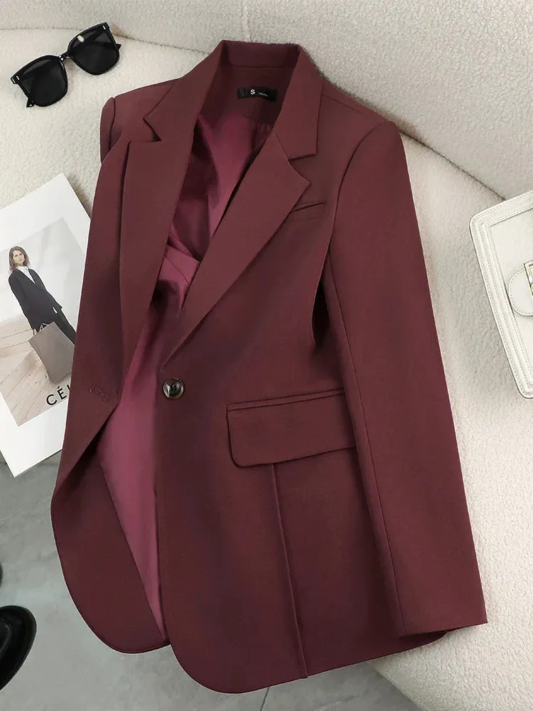 Blazer - Dames - Elegante DEBORA Blazer van Katoen met Slim Fit en Moderne Stijl