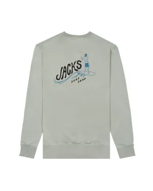 Bobber Pigment Dye L/S Crewneck Sweatshirt