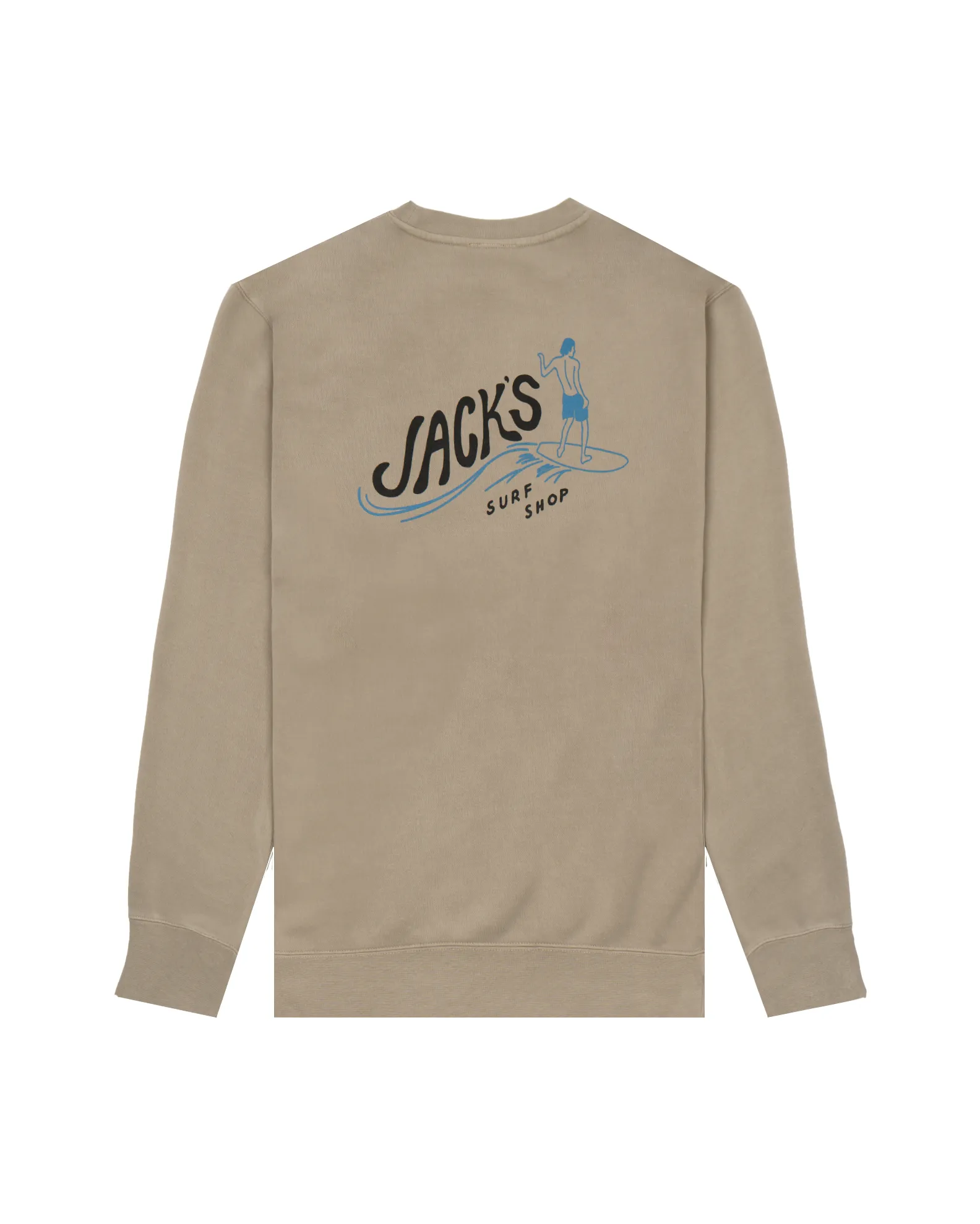Bobber Pigment Dye L/S Crewneck Sweatshirt