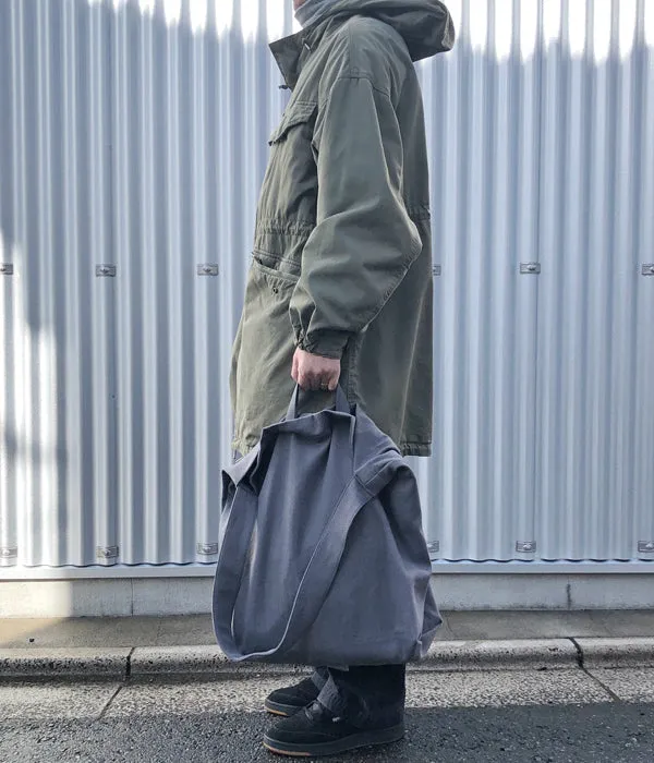 ERA./HOMMA HERRINGBONE BIG SHOULDER BAG (GRAY)