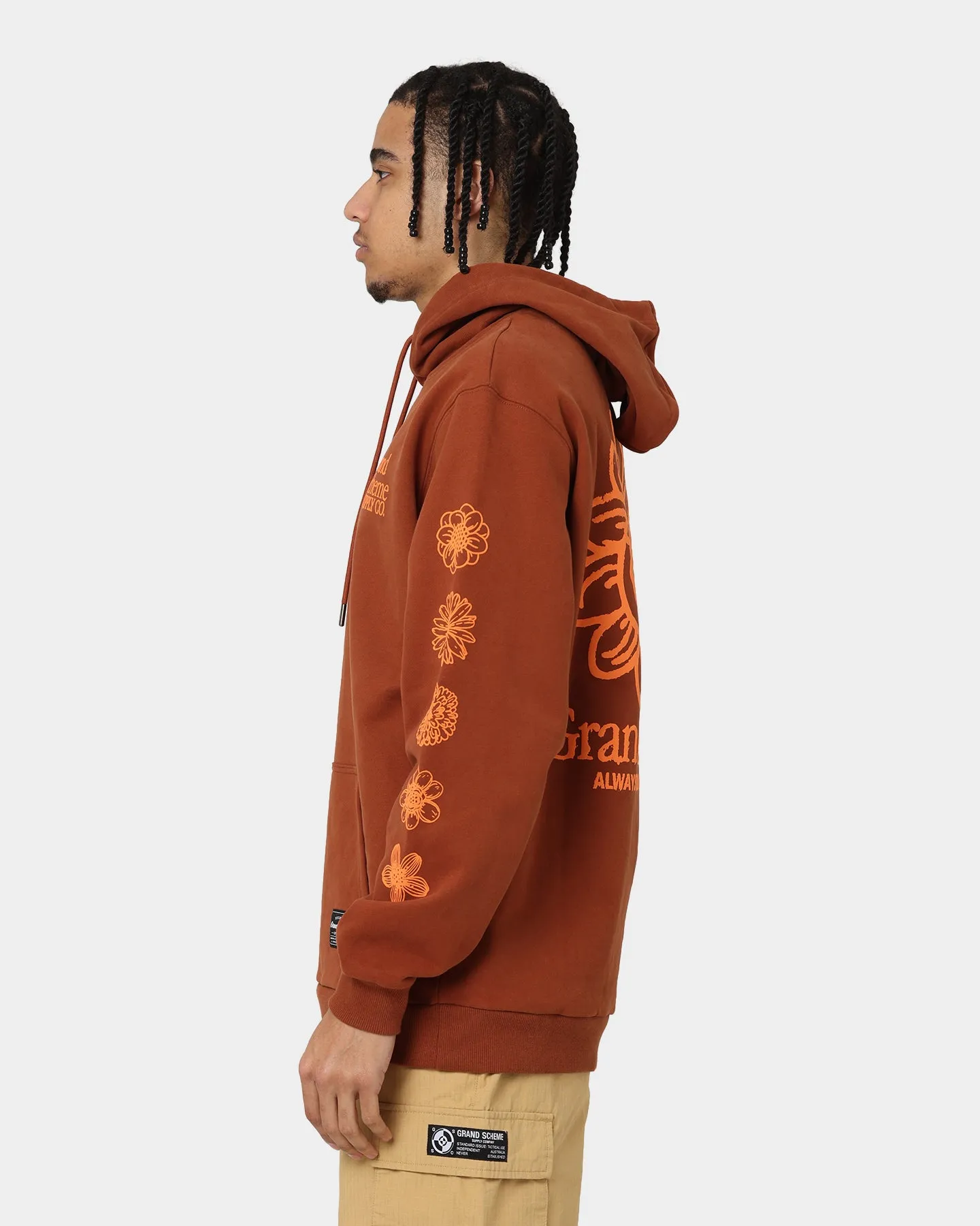 Grand Scheme Always Good Hoodie Brown