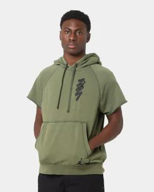 Jordan Zion Dri-FIT Cutoff Hoodie Carbon Green/Black