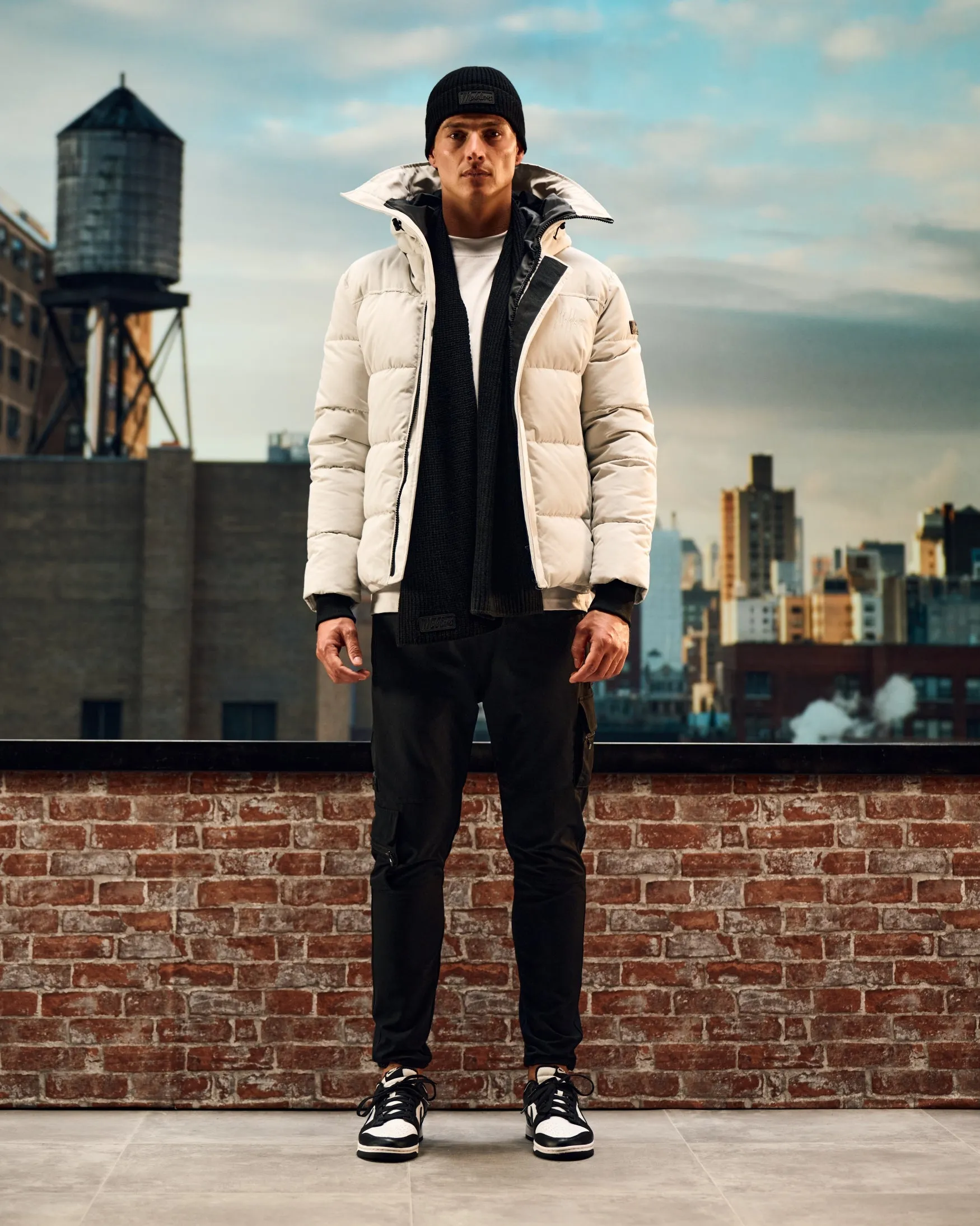 Malelions Men Porter Parka | Cream