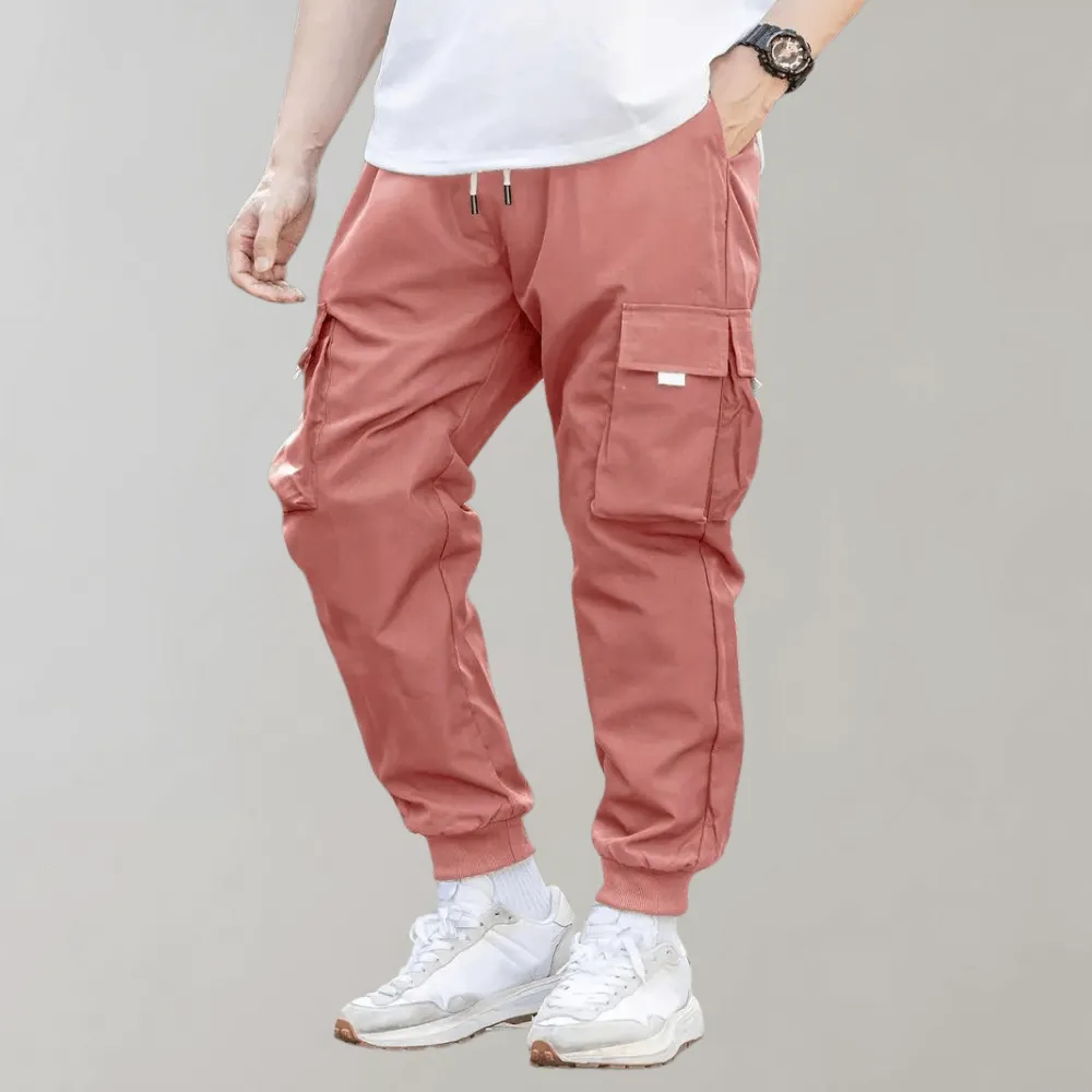 Men's Relaxed Fit Drawstring Pants: Comfortable &amp; Stylish