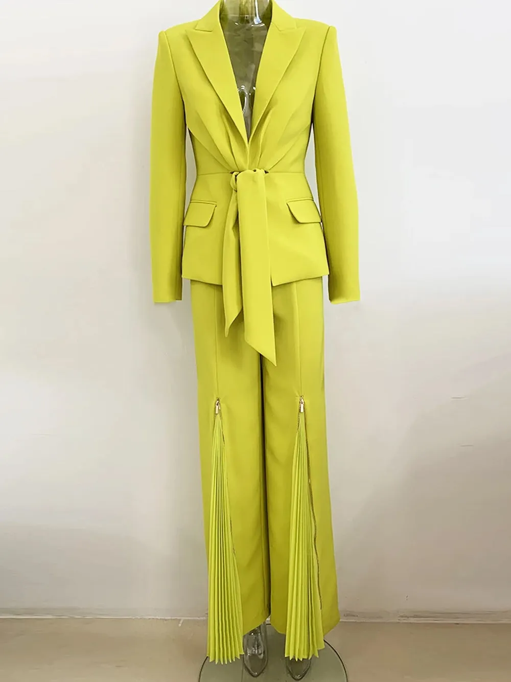 PENNY Blazer & Pants Set in Green