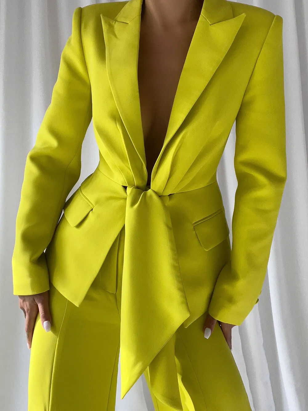 PENNY Blazer & Pants Set in Green