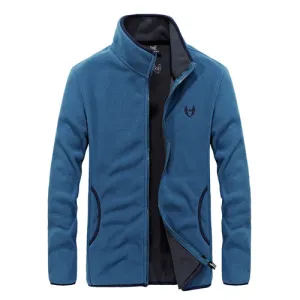West Louis Warm Fleece Casual Sweatshirt Jacket