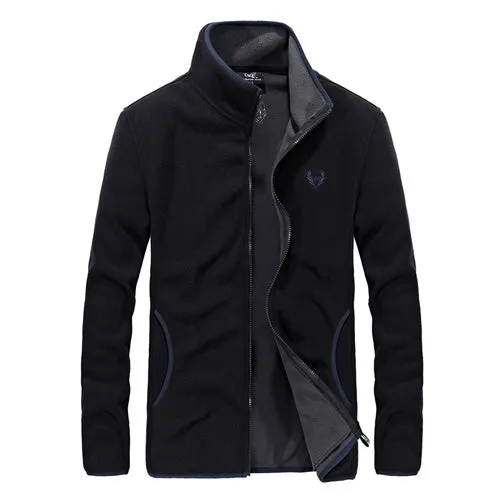 West Louis Warm Fleece Casual Sweatshirt Jacket