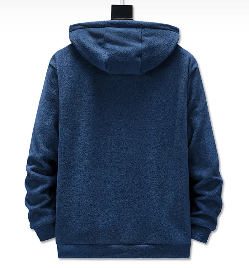 West Louis Warm Fleece Casual Sweatshirt Jacket
