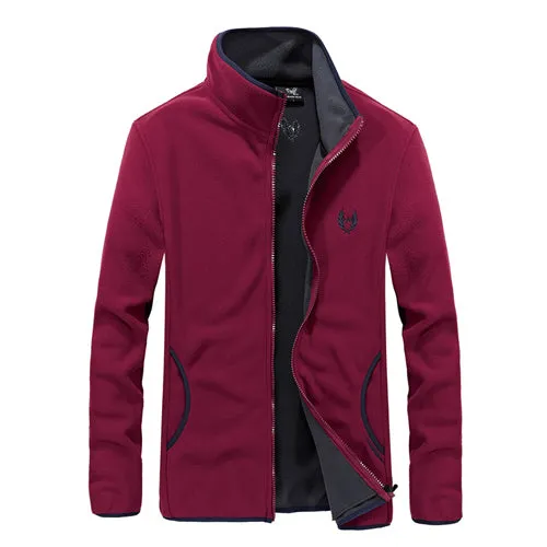 West Louis Warm Fleece Casual Sweatshirt Jacket